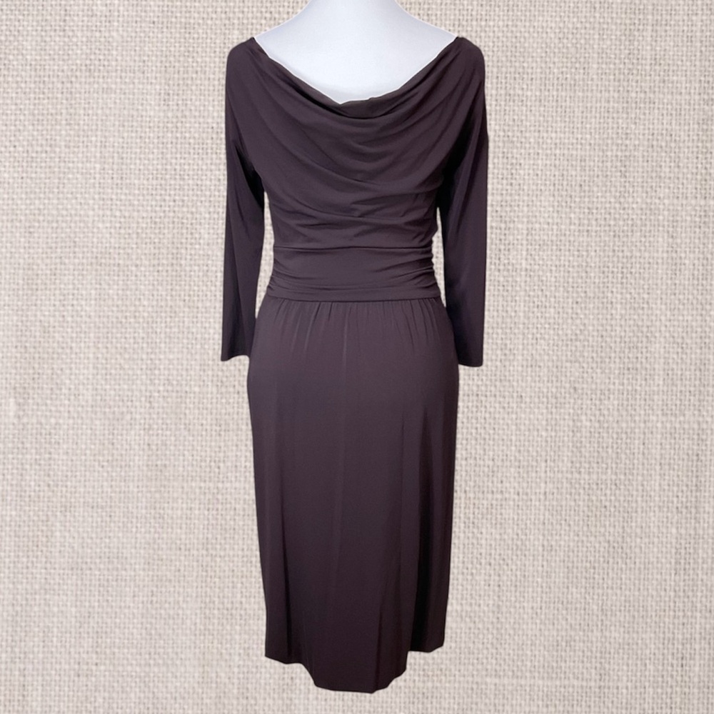 Max Mara Frisia Draped Jersey Dress Womens EU 40 / US 6 - Picture 3 of 7